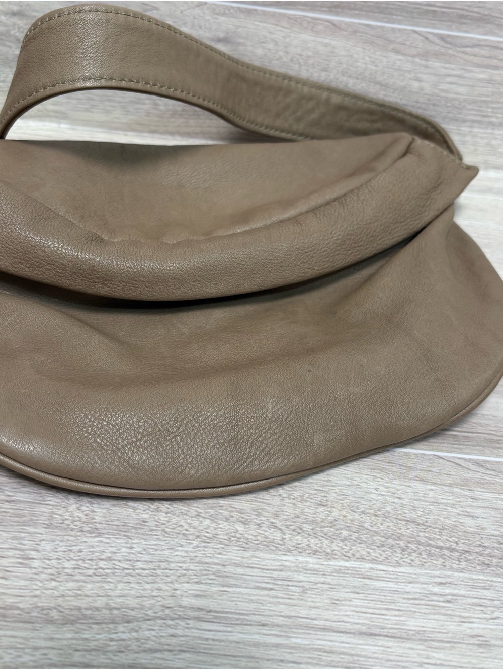 HOBO Taupe Leather Belt Bag - Picture 14 of 14